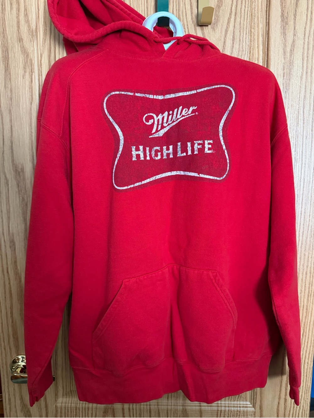 High Life Red Logo Hoodie - Men's Sweater